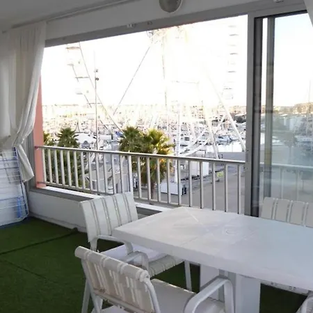 Cap D'agde: Appt 3 Pieces Avec Vue Imprenable - Fr-1-723-168 * Agde
